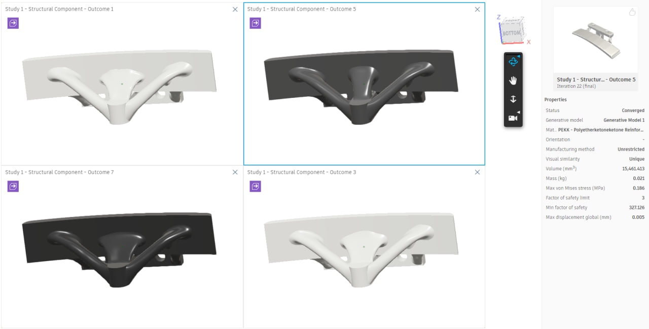 Generative Design Bottom View